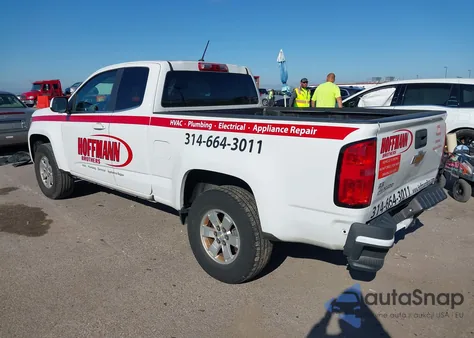 2019 Chevrolet Colorado Wt из США, поврежденный, VIN 1GCHSBEA2K1296954